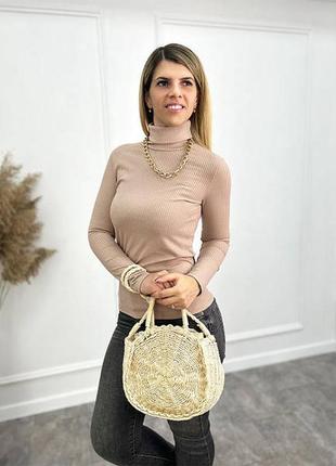 Гольф в рубчик, є великі розміри, водолазка5 фото