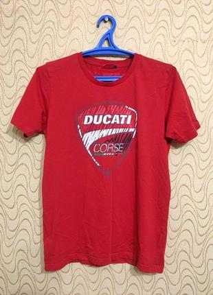 Футболка перегонова дукаті корс мотоспорт мотоперегонів майка поло motorsport ducati corse shirt jersey bike racing moto gp