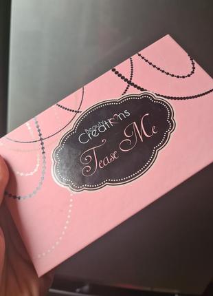 Палетка тіней beauty creations tease me (оригінал)