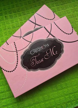 Палетка тіней beauty creations tease me (оригінал)