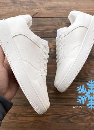 Распродажа! мужские зимние кроссовки force white 40-43 мужественные зимние кроссовки9 фото