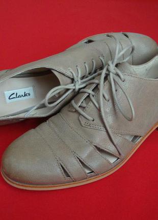 Туфли clarks натур кожа 39 разме