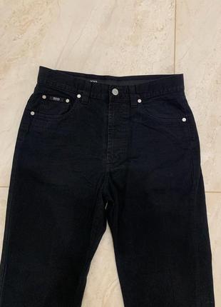 Брюки джинсы hugo boss черные классические винтажные3 фото