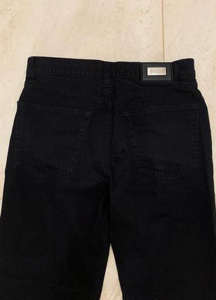 Брюки джинсы hugo boss черные классические винтажные5 фото