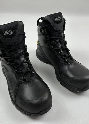 Кожаные сапоги-ботинки haix black eagle safety 50 gore-tex s3