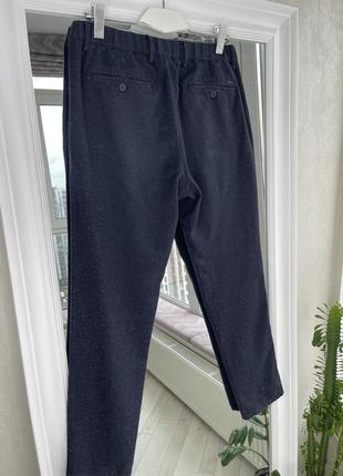 Massimo dutti  брюки джоггеры с шерстью и шелком2 фото