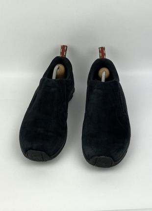 Трекинговые ботинки / кроссовки merrell midnight черные оригинал кожаные замшевые размер 45 us11 ru10.54 фото