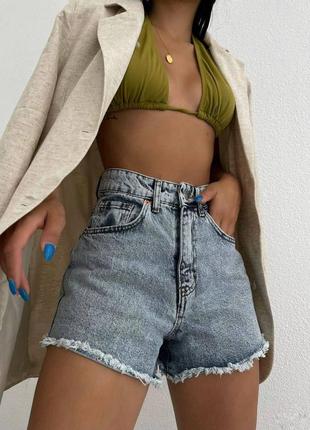 Джинсовые шорты 🤍♥️запрашивайте наличие перед заказом!