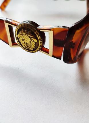 Солнцезащитные очки gold road medusa леопардовые винтажные2 фото