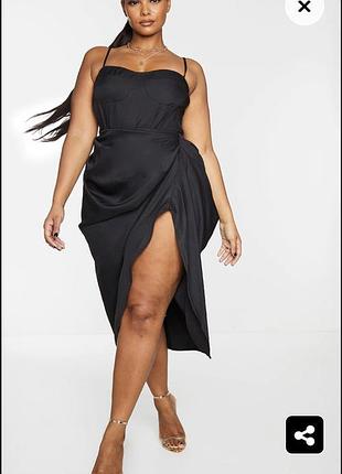 Крутая брендовая юбка юбка асимметричный большой размер