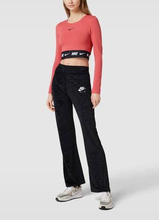 Лонгслив nike tape long-sleeve crop top dx2315 - 855