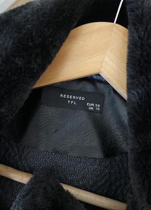 Куртка дублянка зі штучного хутра6 фото