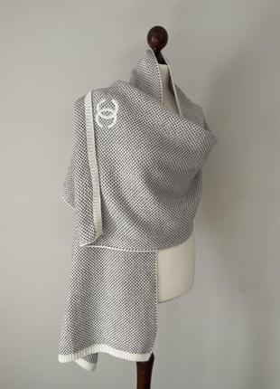 Кашемировый шарф палантин бренд chanel3 фото