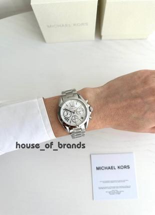 Michael kors bradshaw chronograph mk6174 женские наручные брендовые часы майкл корс оригинал мишель корс на подарок жене подарок девушке3 фото