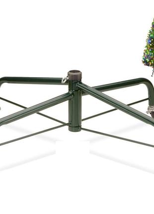 Ковзаюча підставка для різдвяної ялинки металева з коліщатами4 фото