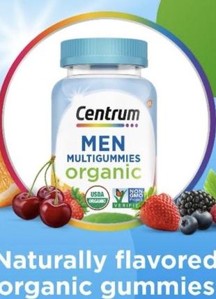 Жувальні вітаміни для чоловіків centrum organic men для чоловіків3 фото