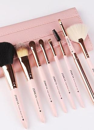 Набор кистей для макияжа zoreya - 8 pc