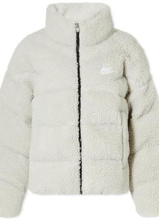 Флісовий пуховик nike sherpa