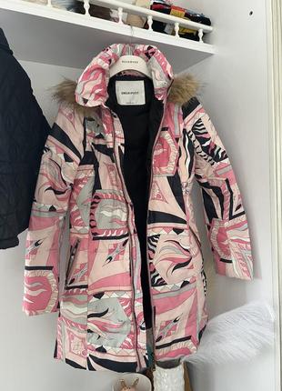 Крутая пуховая куртка emilio pucci