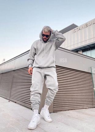 Костюм худи брюки зима