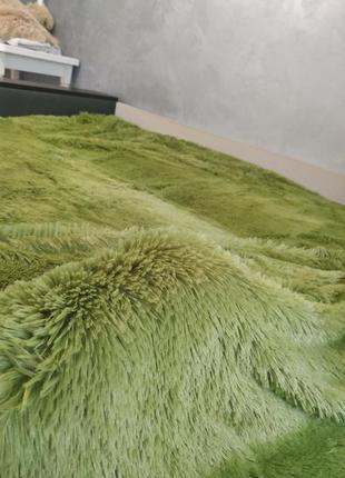 Шикарний плед травка зелений 200/2204 фото