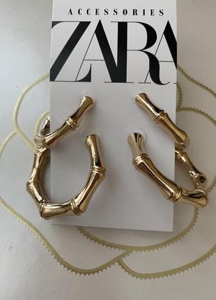 Сережка кільця кольца оригінал геометрія zara2 фото