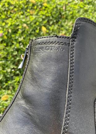 Полуботинки челси утепленные кожаные оригинал marc o ́polo9 фото