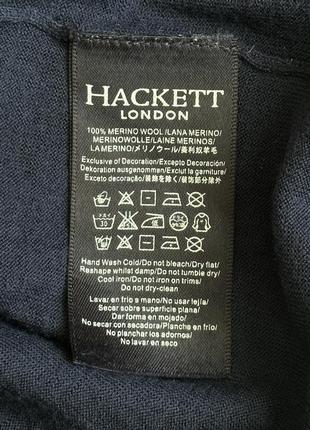 Кофта\джемпер hackett merino wool v-neck jumper6 фото