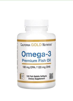 Омега-3 california gold nutrition