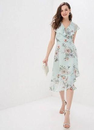 Платье миди с цветочным принтом от dorothy perkins
