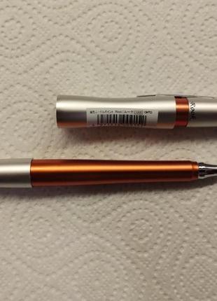 Ohto rook ballpoint pen - 0.7 mm - silver orange body кулькова ручка8 фото