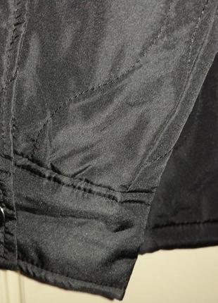 Мужская демисезонная стёганая куртка-рубашка essentials by amazon.7 фото