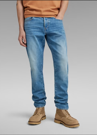 Джинси g-star raw 3301 regular tapered jeans