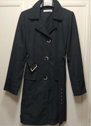 Тренч, плащ, чорний, від marella, короткий