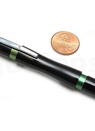 Ohto rook ballpoint pen - 0.7 mm - black green body кулькова ручка