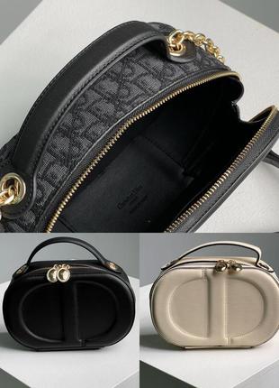 Сумка в стиле christian dior signature oval camera bag10 фото