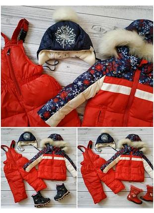 Зимний костюм moncler на 1-3 года5 фото