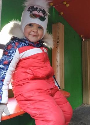 Зимовий костюм moncler на 1-3 роки2 фото