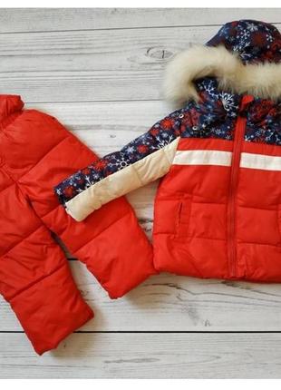 Зимовий костюм moncler на 1-3 роки8 фото