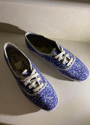 Кеды низкие в цветочек keds5 фото