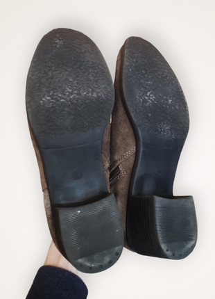 Soleflex женские замшевые ботинки размер 39 24,5 см женские сапоги осень/зима с легким утеплителем туфли8 фото