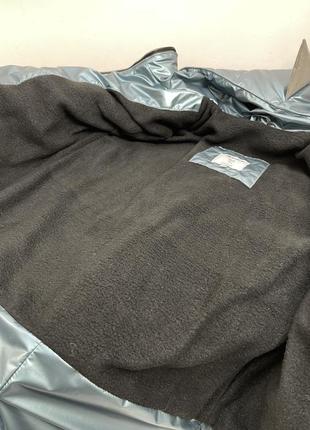 Куртка діно з ріжками на капюшоні на флісі всередині до 0 градусів8 фото