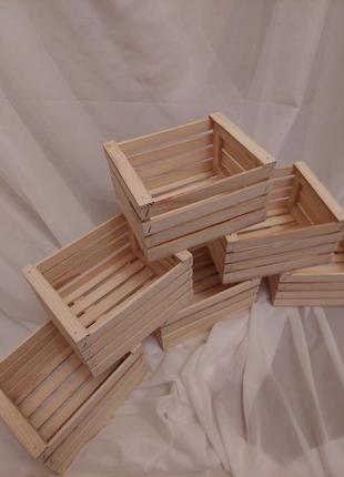 Ящик древесный декоративный