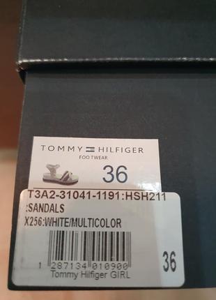 Босоножки tommy hilfiger р.36, новые, нарядные, шикарные, сандалии5 фото