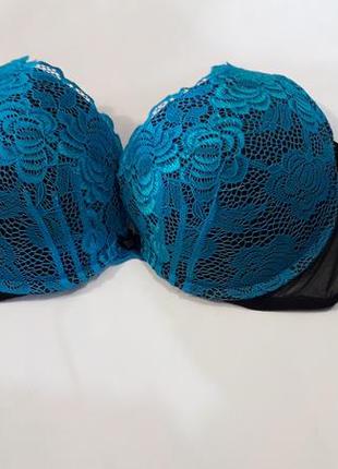 Ann summers  бюстгальтер  косточки  много поролона кружево  р. 38  d 85 d