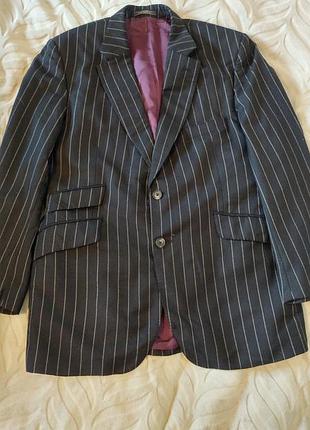 Супер стильный пиджак crombie шерсть, кашемир