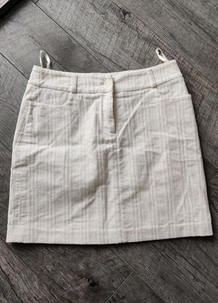 Стильная юбка из вельвета , вельветовая more & more , mango