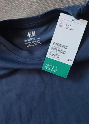 Детские футболки h&m мальчику набор комплект 3 шт, размер 6-8 лет 122-1287 фото