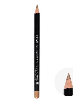 Світлий гіпоалергенний олівець для брів для білявок та рудих hean eyebrow pencil 4011 фото