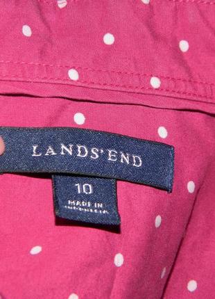 Блуза фиолетовая в горошек р. 46-48 lands'en6 фото